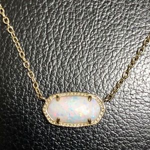 Kendra Scott opal necklace